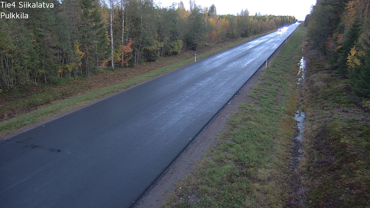 Weather Camera Image Road 4 Siikalatva, Pulkkila, Siikalatva, Pohjois-Pohjanmaa