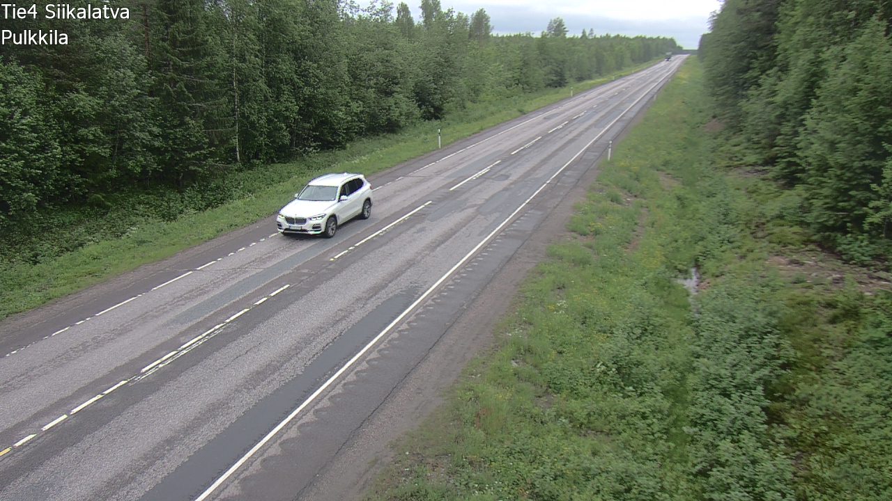 Weather Camera Image Väg 4 Siikalatva, Pulkkila, Siikalatva, Pohjois-Pohjanmaa