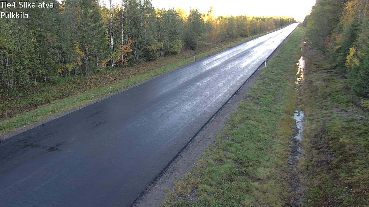Weather Camera Image Road 4 Siikalatva, Pulkkila, Siikalatva, Pohjois-Pohjanmaa