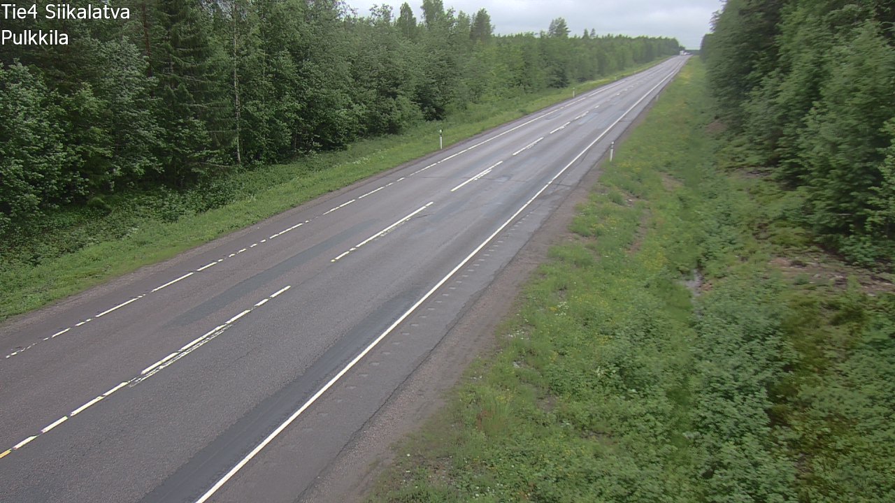 Kelikamerat Kuva Tie 4 Siikalatva, Pulkkila, Siikalatva, Pohjois-Pohjanmaa