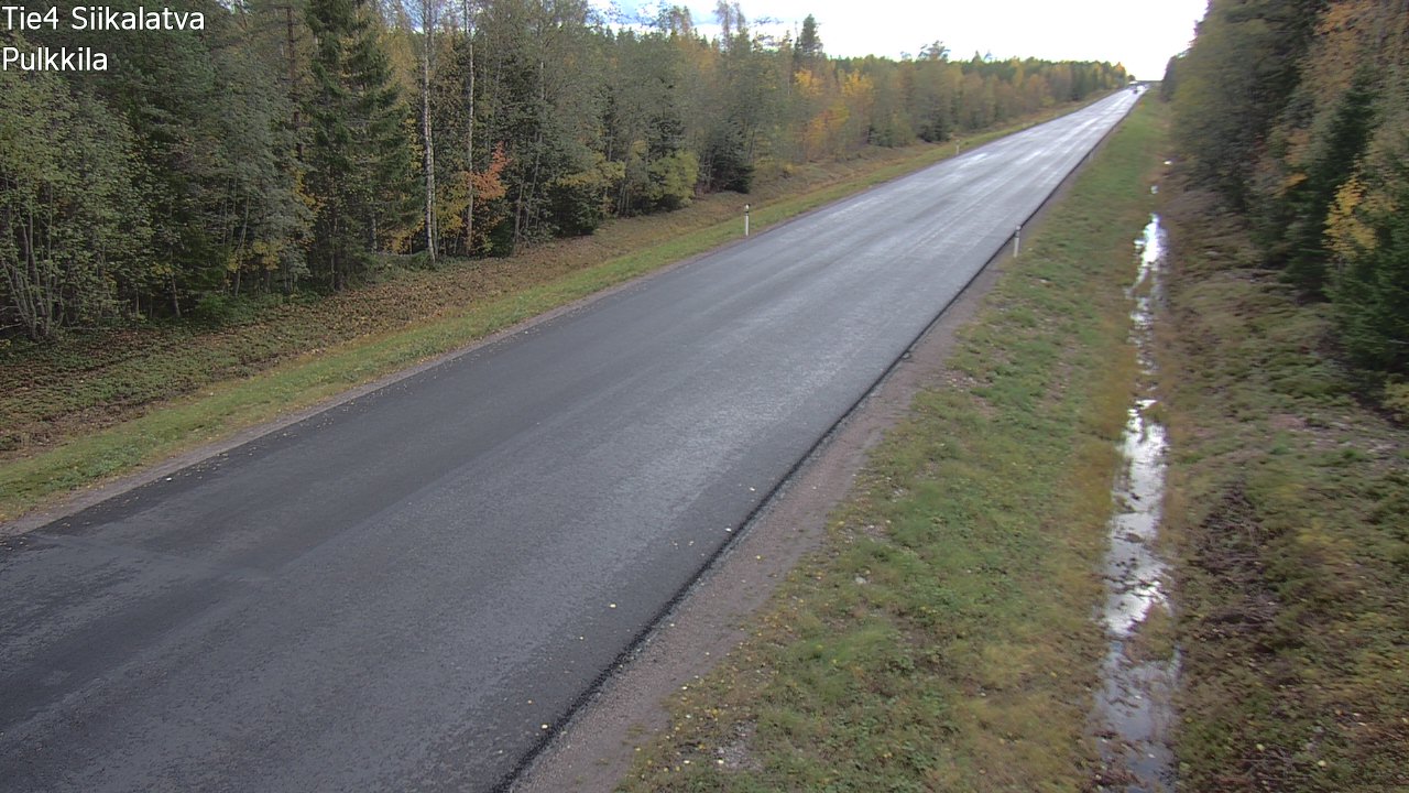 Weather Camera Image Väg 4 Siikalatva, Pulkkila, Siikalatva, Pohjois-Pohjanmaa