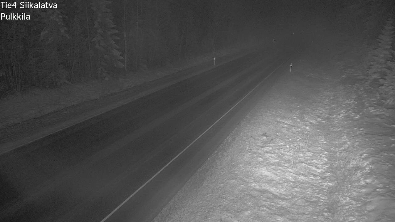 Weather Camera Image Väg 4 Siikalatva, Pulkkila, Siikalatva, Pohjois-Pohjanmaa