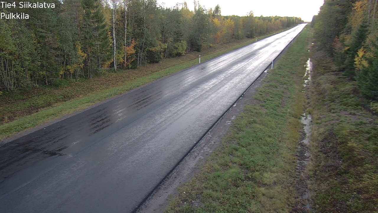 Weather Camera Image Road 4 Siikalatva, Pulkkila, Siikalatva, Pohjois-Pohjanmaa