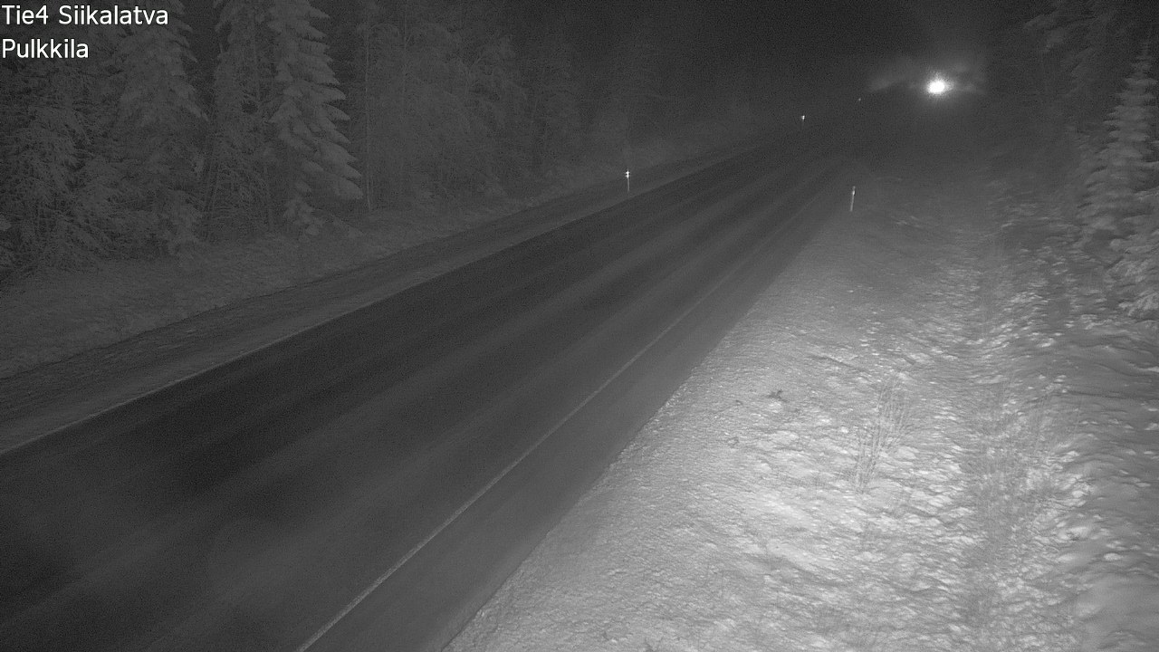 Weather Camera Image Väg 4 Siikalatva, Pulkkila, Siikalatva, Pohjois-Pohjanmaa