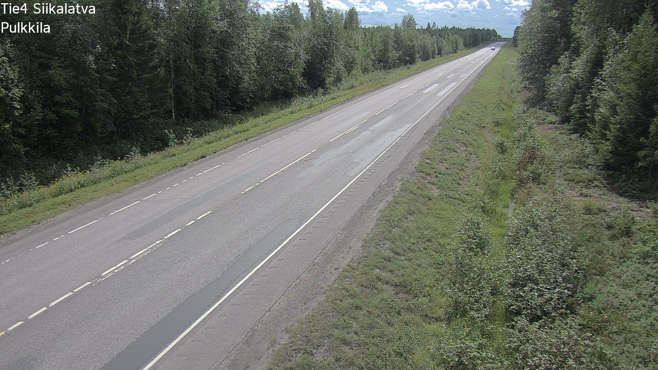 Weather Camera Image Road 4 Siikalatva, Pulkkila, Siikalatva, Pohjois-Pohjanmaa