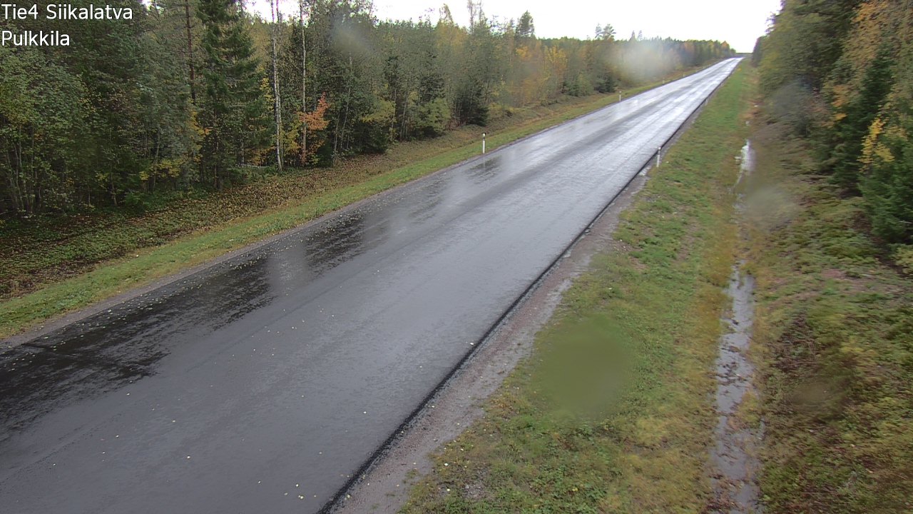 Weather Camera Image Road 4 Siikalatva, Pulkkila, Siikalatva, Pohjois-Pohjanmaa