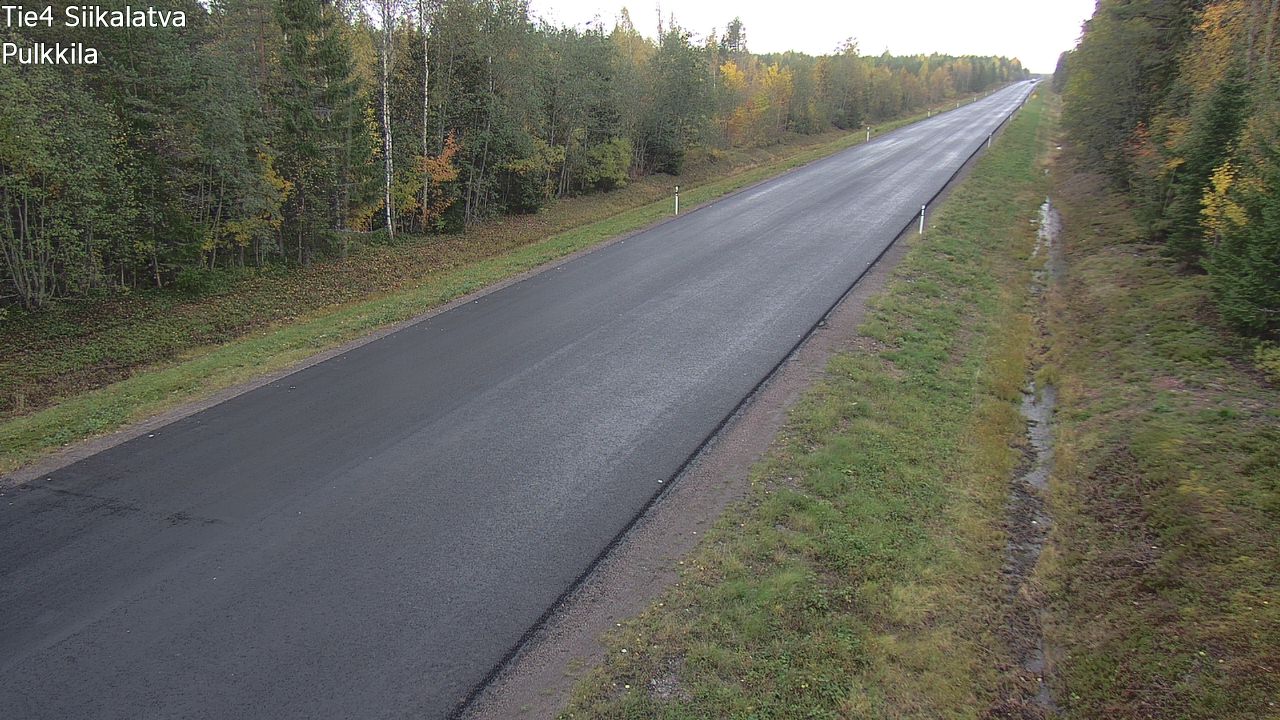 Weather Camera Image Road 4 Siikalatva, Pulkkila, Siikalatva, Pohjois-Pohjanmaa
