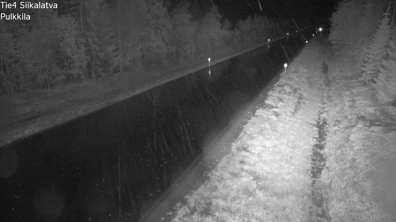 Weather Camera Image Road 4 Siikalatva, Pulkkila, Siikalatva, Pohjois-Pohjanmaa