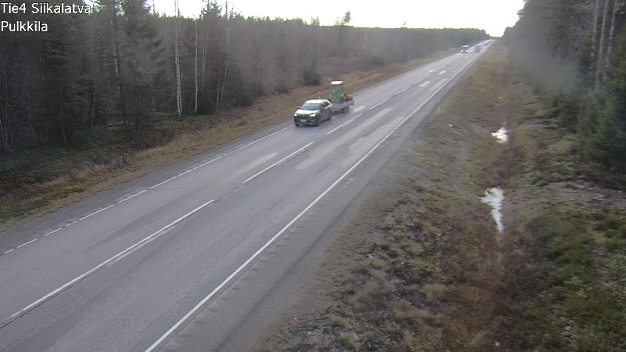 Kelikamerat Kuva Tie 4 Siikalatva, Pulkkila, Siikalatva, Pohjois-Pohjanmaa