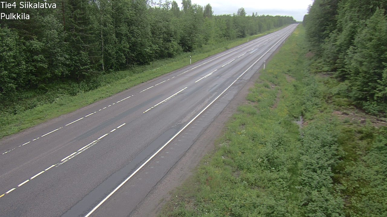 Kelikamerat Kuva Tie 4 Siikalatva, Pulkkila, Siikalatva, Pohjois-Pohjanmaa