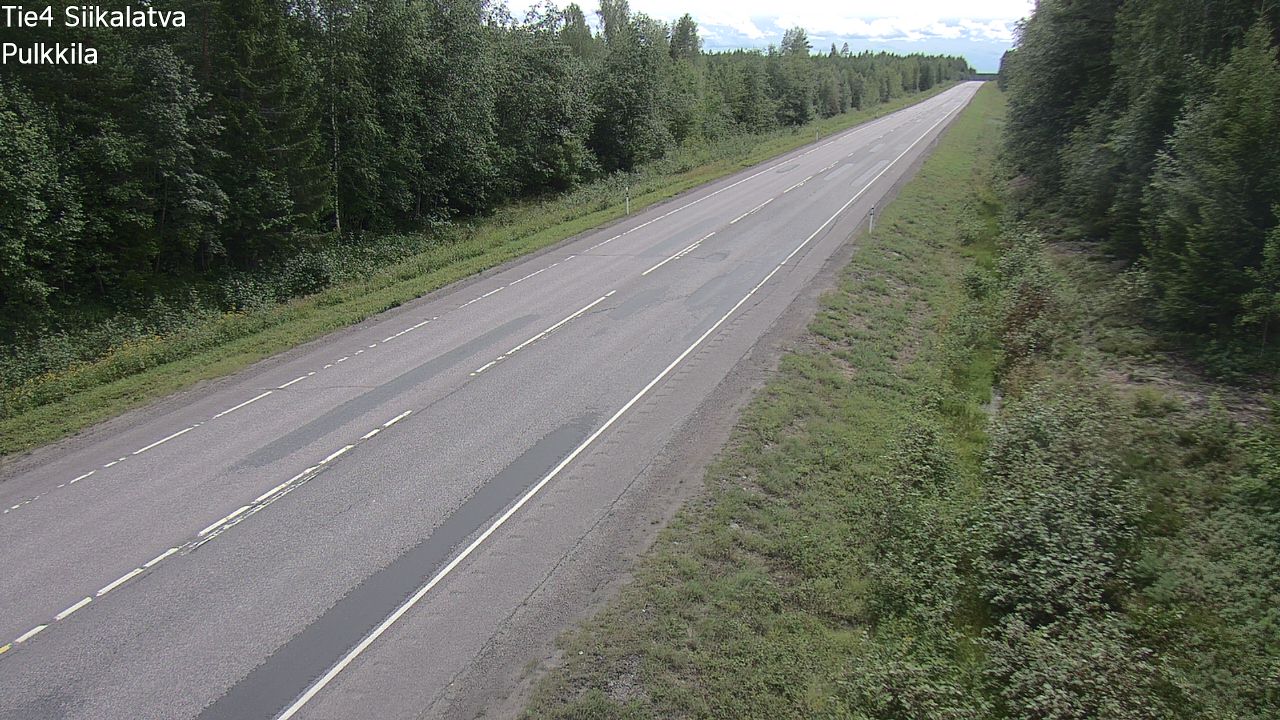 Weather Camera Image Road 4 Siikalatva, Pulkkila, Siikalatva, Pohjois-Pohjanmaa