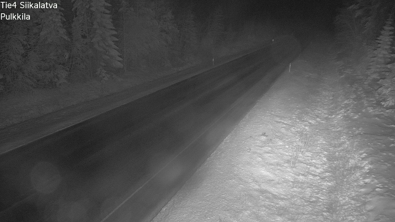 Weather Camera Image Väg 4 Siikalatva, Pulkkila, Siikalatva, Pohjois-Pohjanmaa