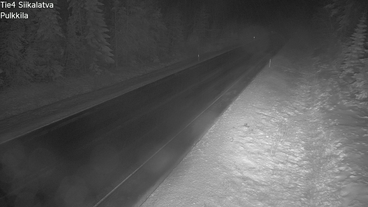 Weather Camera Image Väg 4 Siikalatva, Pulkkila, Siikalatva, Pohjois-Pohjanmaa