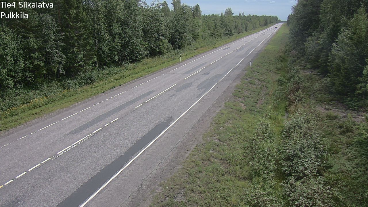 Weather Camera Image Road 4 Siikalatva, Pulkkila, Siikalatva, Pohjois-Pohjanmaa