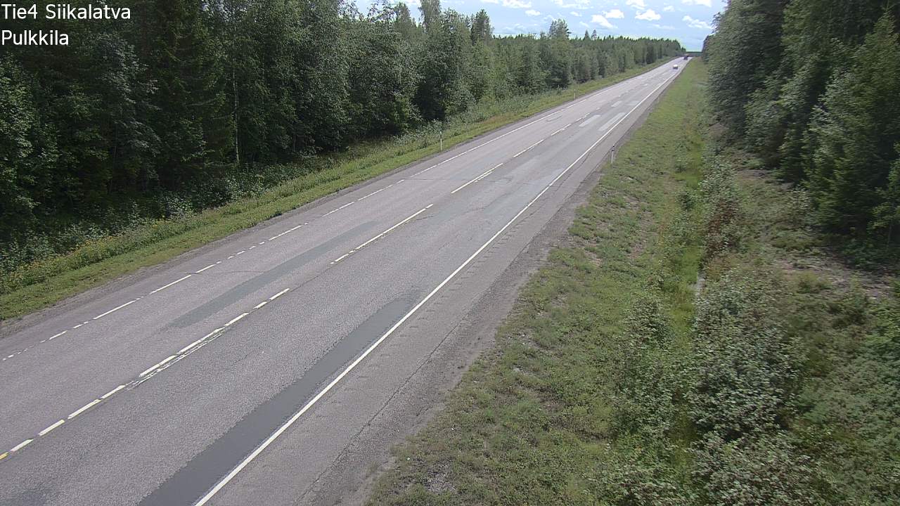 Weather Camera Image Road 4 Siikalatva, Pulkkila, Siikalatva, Pohjois-Pohjanmaa