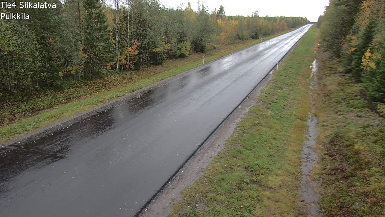 Weather Camera Image Road 4 Siikalatva, Pulkkila, Siikalatva, Pohjois-Pohjanmaa