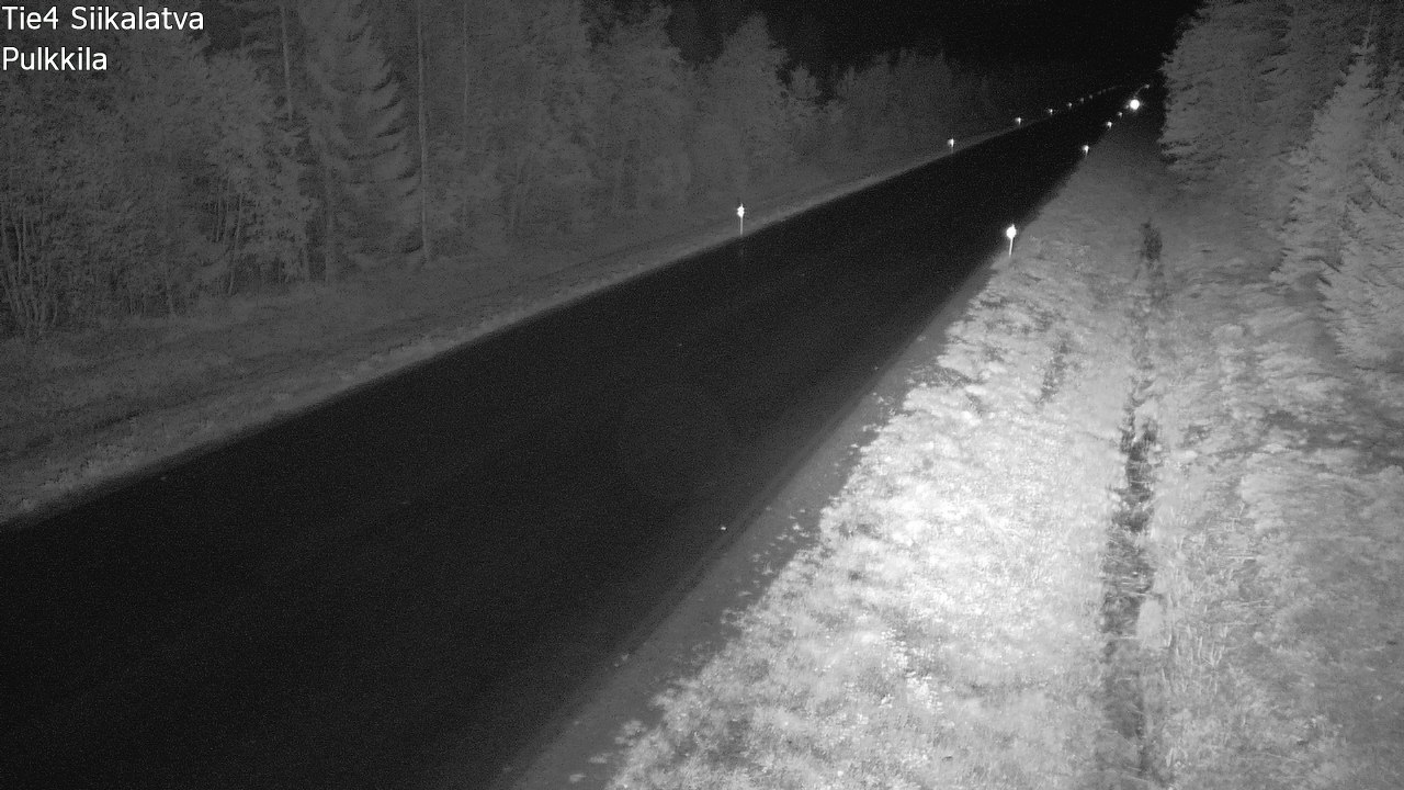 Weather Camera Image Road 4 Siikalatva, Pulkkila, Siikalatva, Pohjois-Pohjanmaa