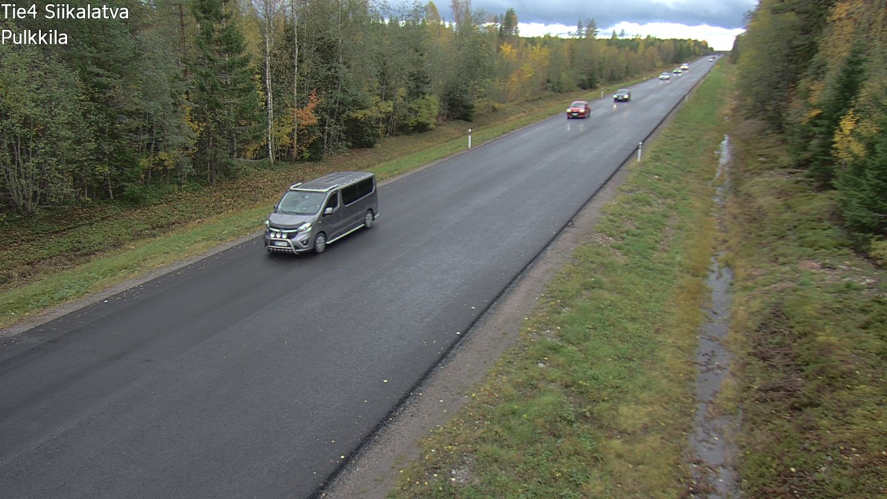 Weather Camera Image Road 4 Siikalatva, Pulkkila, Siikalatva, Pohjois-Pohjanmaa