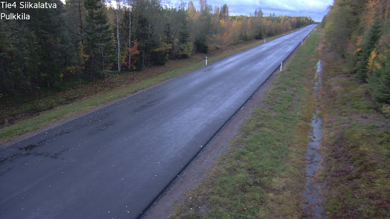 Weather Camera Image Road 4 Siikalatva, Pulkkila, Siikalatva, Pohjois-Pohjanmaa