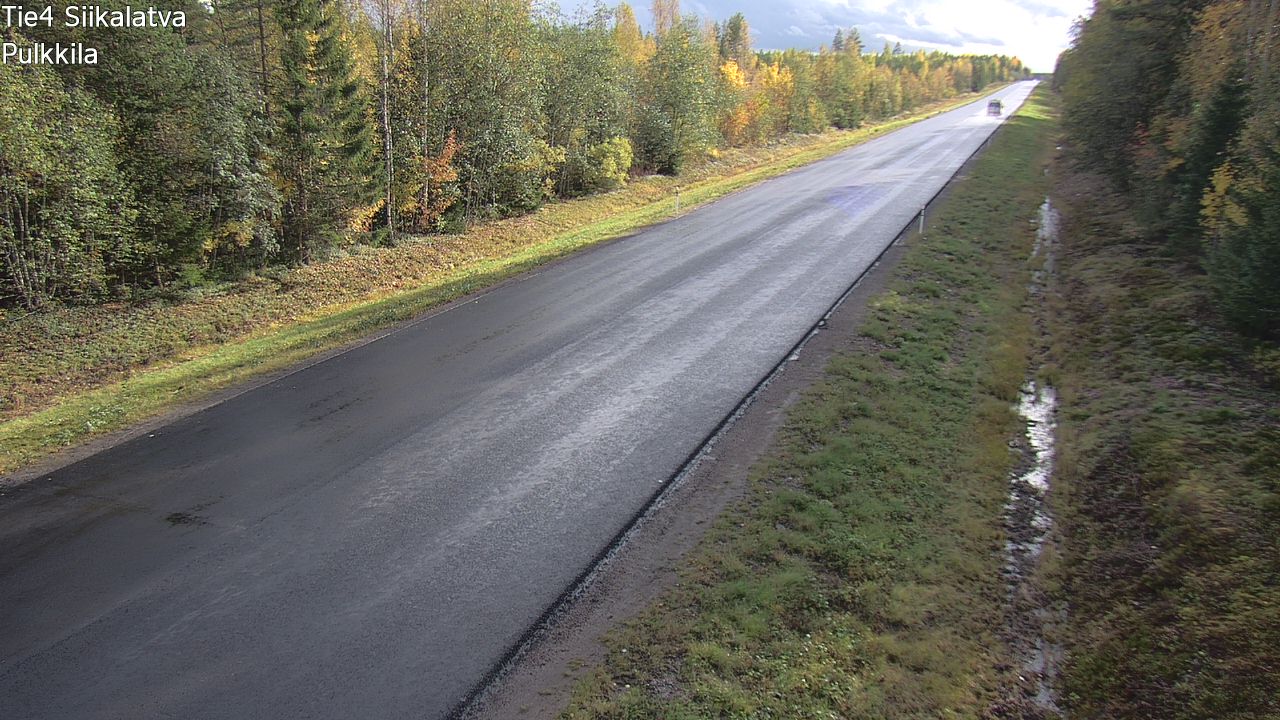 Weather Camera Image Road 4 Siikalatva, Pulkkila, Siikalatva, Pohjois-Pohjanmaa