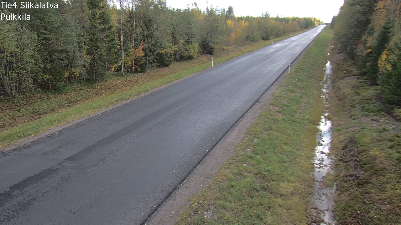 Weather Camera Image Väg 4 Siikalatva, Pulkkila, Siikalatva, Pohjois-Pohjanmaa
