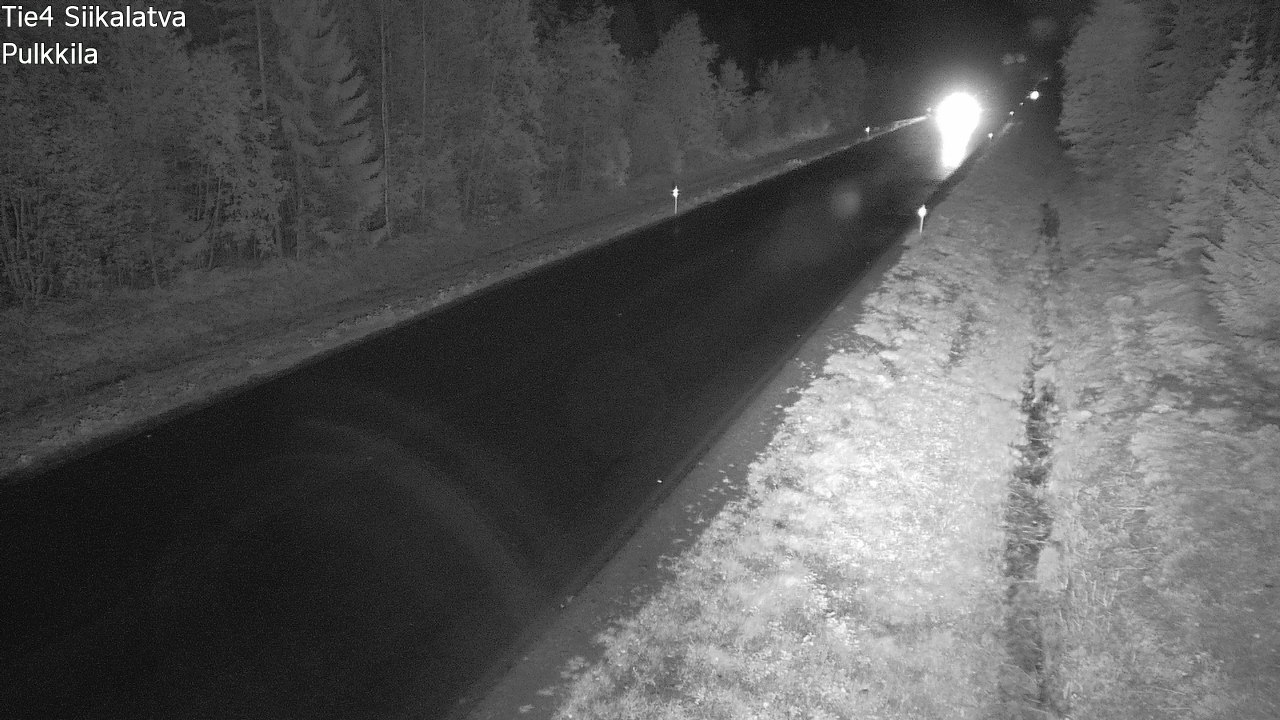 Weather Camera Image Road 4 Siikalatva, Pulkkila, Siikalatva, Pohjois-Pohjanmaa