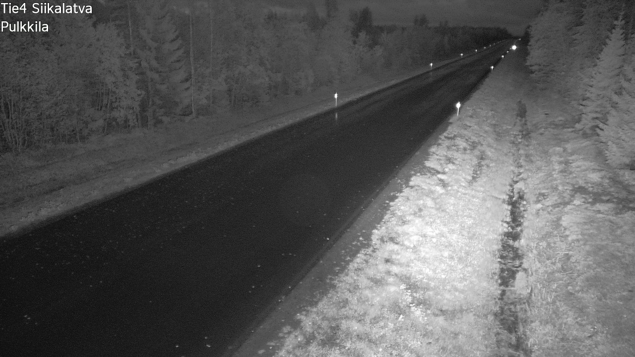 Weather Camera Image Road 4 Siikalatva, Pulkkila, Siikalatva, Pohjois-Pohjanmaa