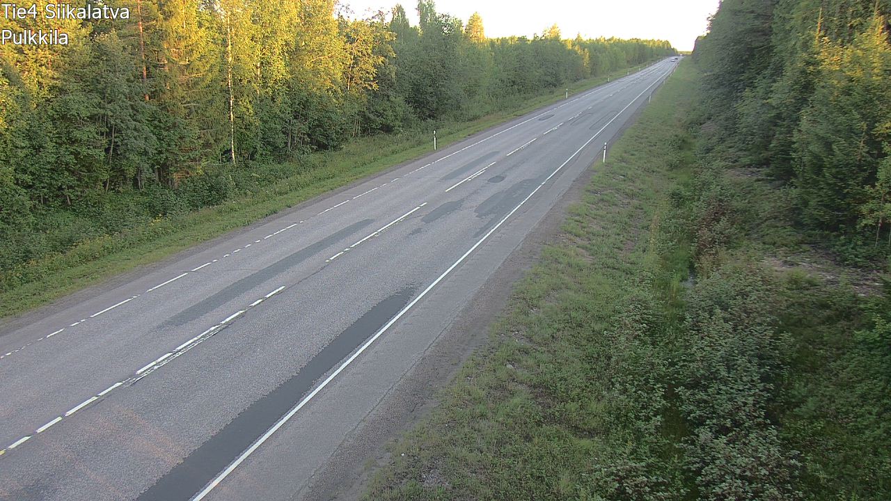 Kelikamerat Kuva Tie 4 Siikalatva, Pulkkila, Siikalatva, Pohjois-Pohjanmaa