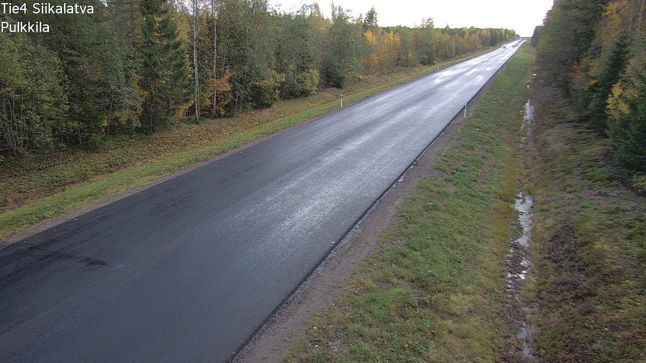 Weather Camera Image Road 4 Siikalatva, Pulkkila, Siikalatva, Pohjois-Pohjanmaa