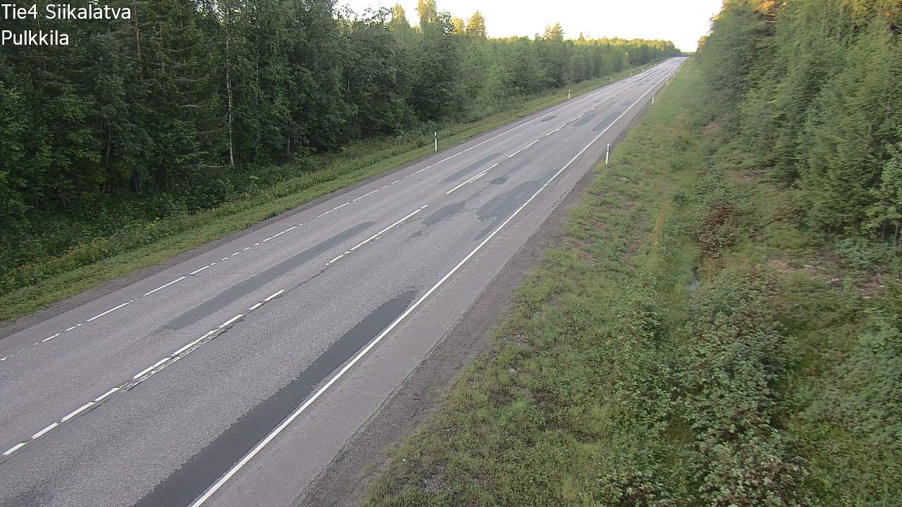 Kelikamerat Kuva Tie 4 Siikalatva, Pulkkila, Siikalatva, Pohjois-Pohjanmaa