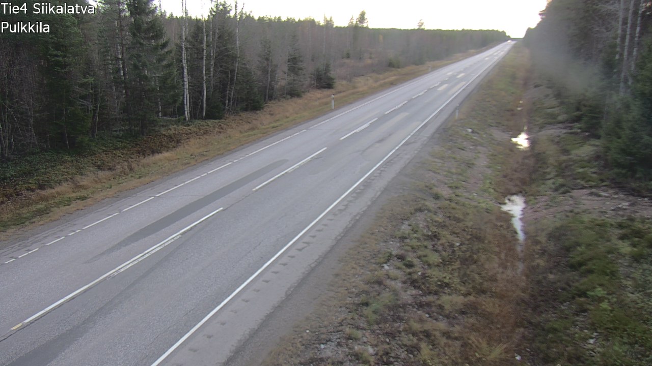 Kelikamerat Kuva Tie 4 Siikalatva, Pulkkila, Siikalatva, Pohjois-Pohjanmaa