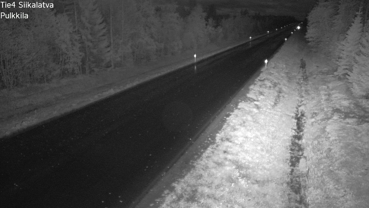 Weather Camera Image Road 4 Siikalatva, Pulkkila, Siikalatva, Pohjois-Pohjanmaa
