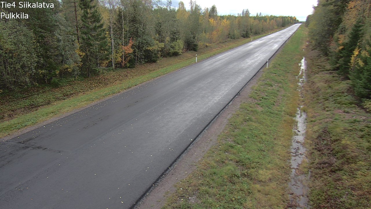 Weather Camera Image Road 4 Siikalatva, Pulkkila, Siikalatva, Pohjois-Pohjanmaa