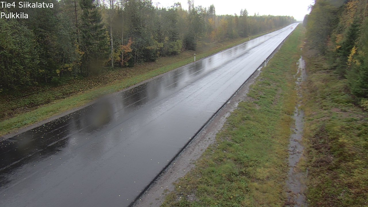 Weather Camera Image Road 4 Siikalatva, Pulkkila, Siikalatva, Pohjois-Pohjanmaa