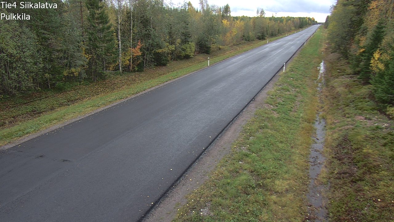 Weather Camera Image Road 4 Siikalatva, Pulkkila, Siikalatva, Pohjois-Pohjanmaa