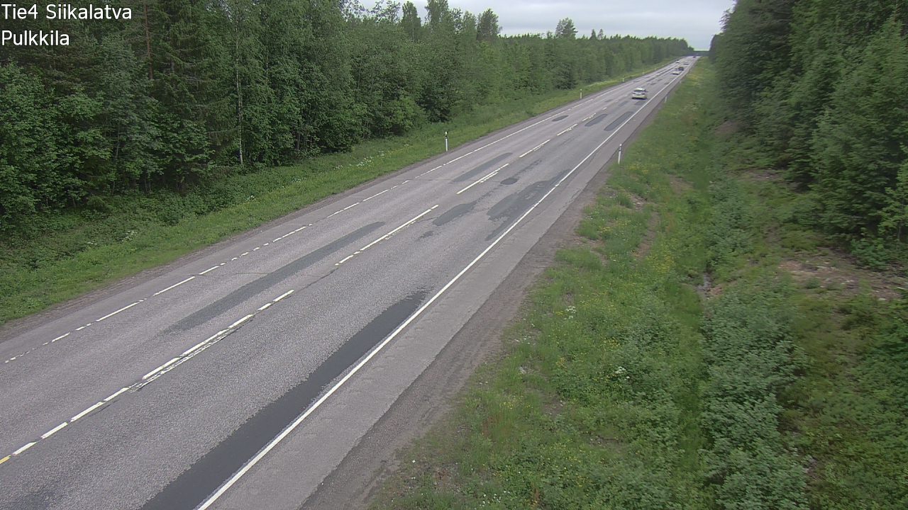 Kelikamerat Kuva Tie 4 Siikalatva, Pulkkila, Siikalatva, Pohjois-Pohjanmaa