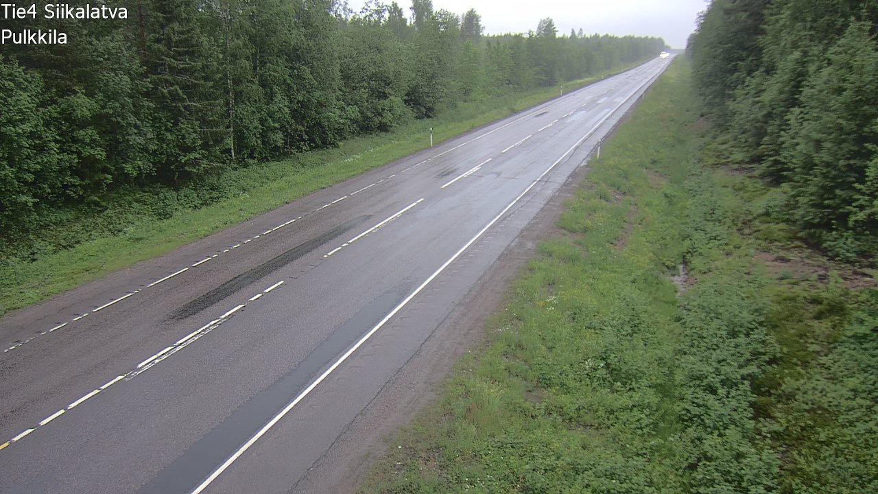 Kelikamerat Kuva Tie 4 Siikalatva, Pulkkila, Siikalatva, Pohjois-Pohjanmaa