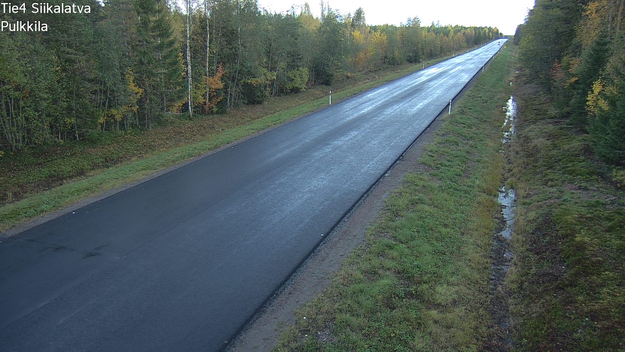 Weather Camera Image Road 4 Siikalatva, Pulkkila, Siikalatva, Pohjois-Pohjanmaa