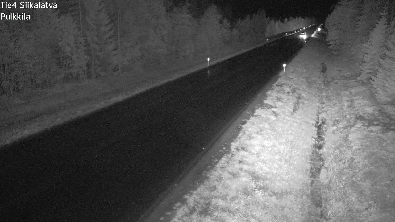 Weather Camera Image Road 4 Siikalatva, Pulkkila, Siikalatva, Pohjois-Pohjanmaa