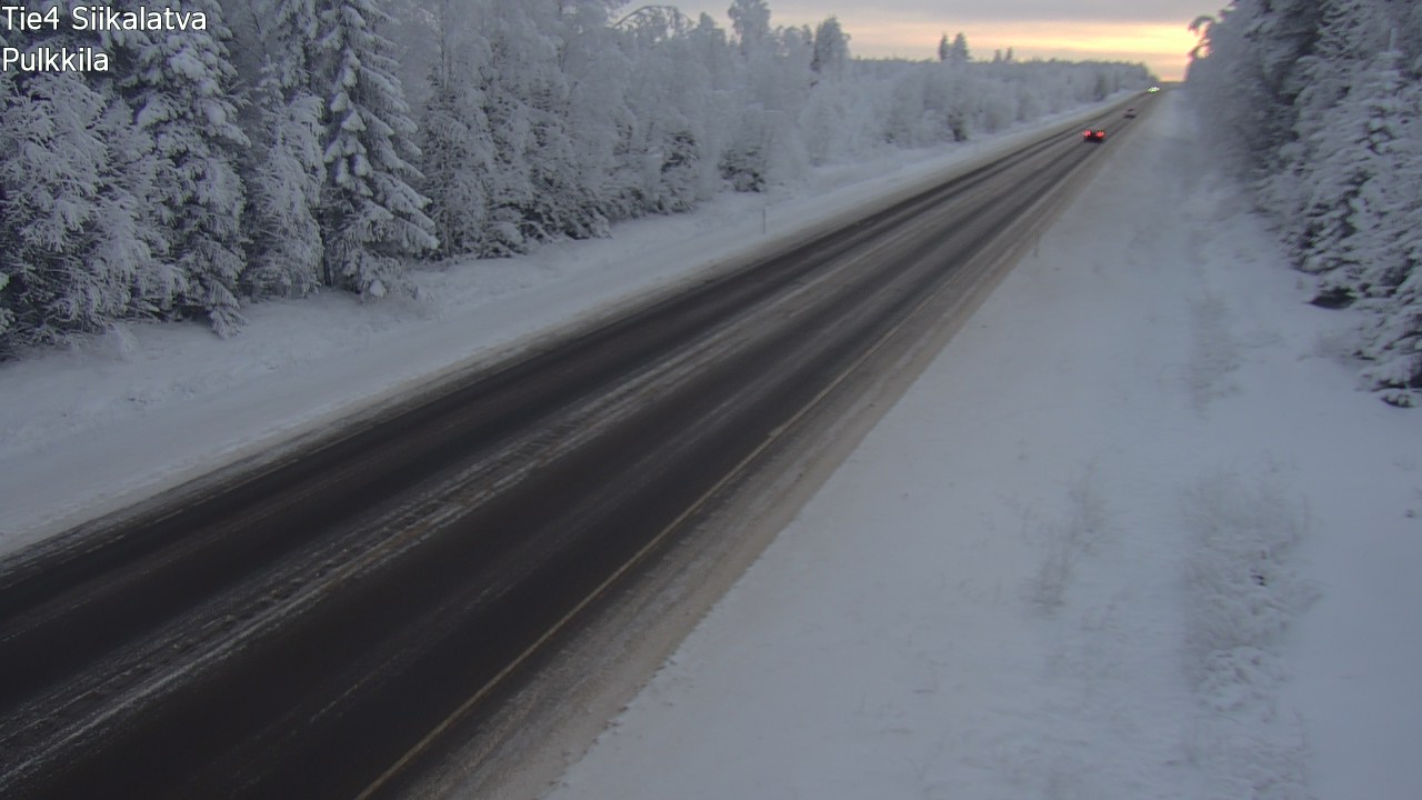 Weather Camera Image Road 4 Siikalatva, Pulkkila, Siikalatva, Pohjois-Pohjanmaa