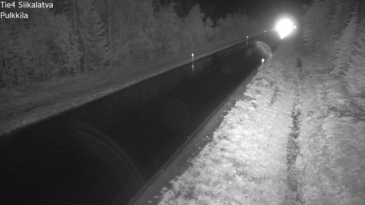 Weather Camera Image Road 4 Siikalatva, Pulkkila, Siikalatva, Pohjois-Pohjanmaa