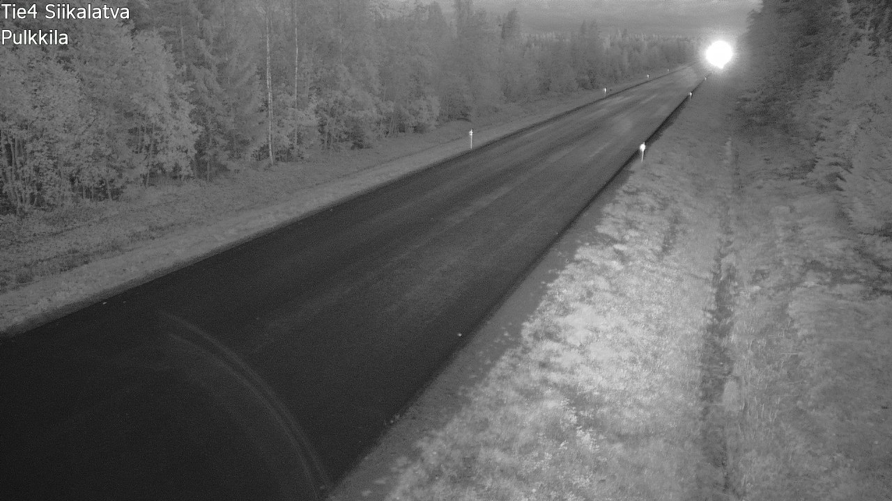 Weather Camera Image Road 4 Siikalatva, Pulkkila, Siikalatva, Pohjois-Pohjanmaa