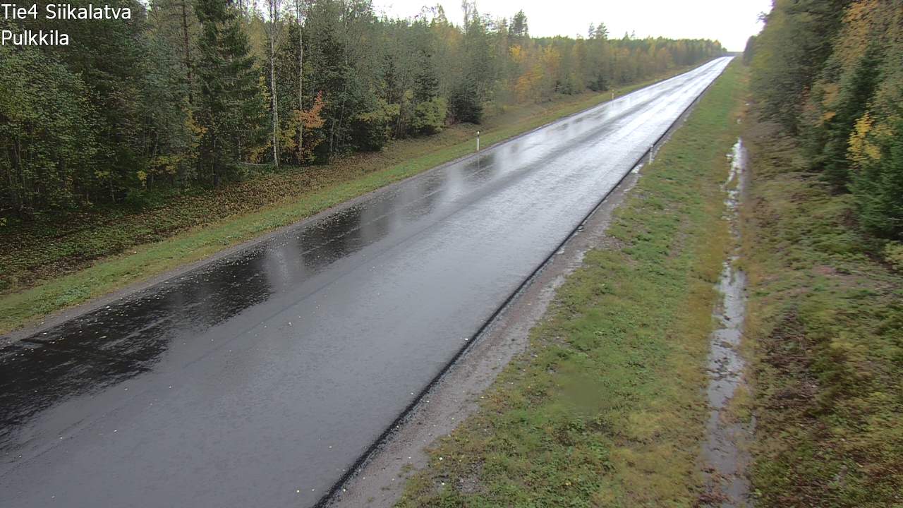 Weather Camera Image Road 4 Siikalatva, Pulkkila, Siikalatva, Pohjois-Pohjanmaa