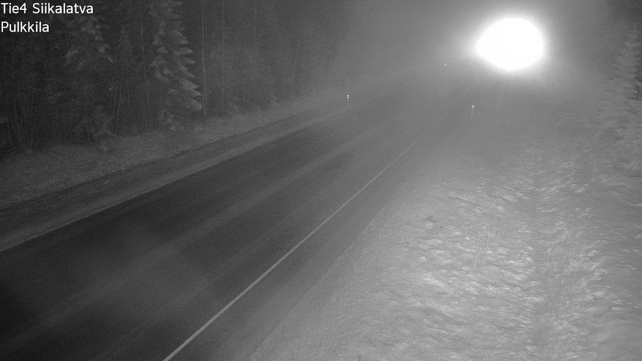 Weather Camera Image Väg 4 Siikalatva, Pulkkila, Siikalatva, Pohjois-Pohjanmaa