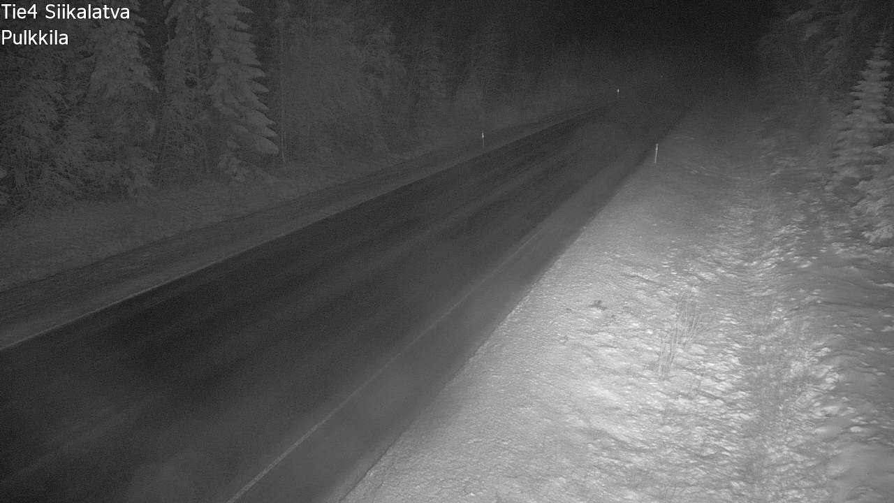 Weather Camera Image Väg 4 Siikalatva, Pulkkila, Siikalatva, Pohjois-Pohjanmaa