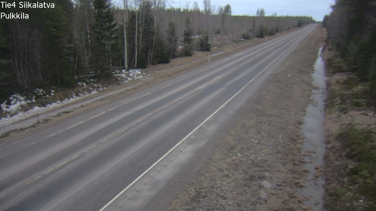 Kelikamerat Kuva Tie 4 Siikalatva, Pulkkila, Siikalatva, Pohjois-Pohjanmaa