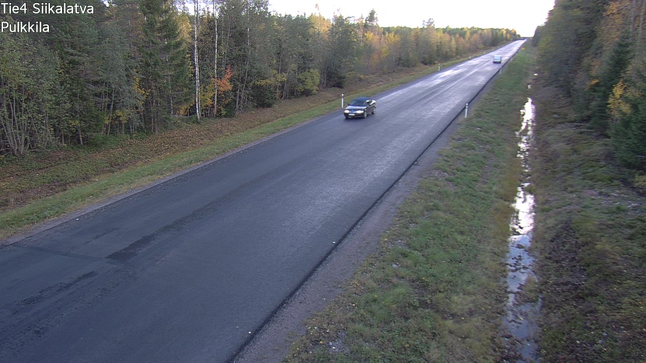 Weather Camera Image Väg 4 Siikalatva, Pulkkila, Siikalatva, Pohjois-Pohjanmaa