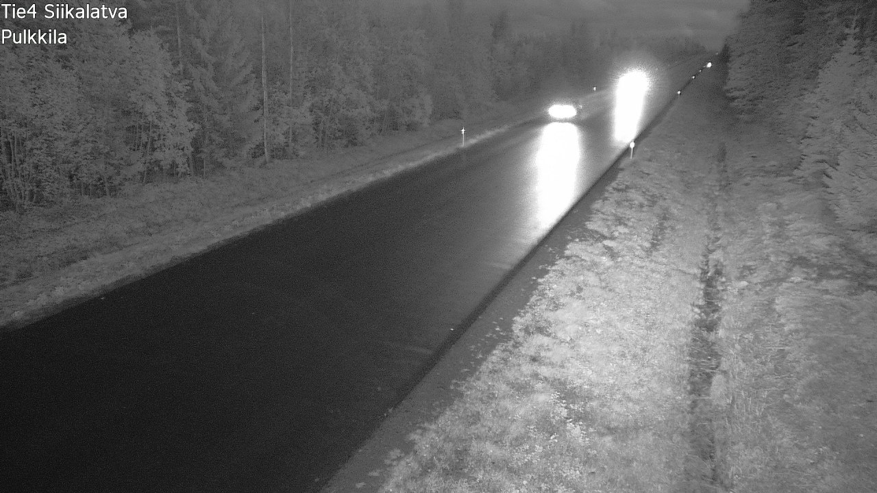 Weather Camera Image Road 4 Siikalatva, Pulkkila, Siikalatva, Pohjois-Pohjanmaa