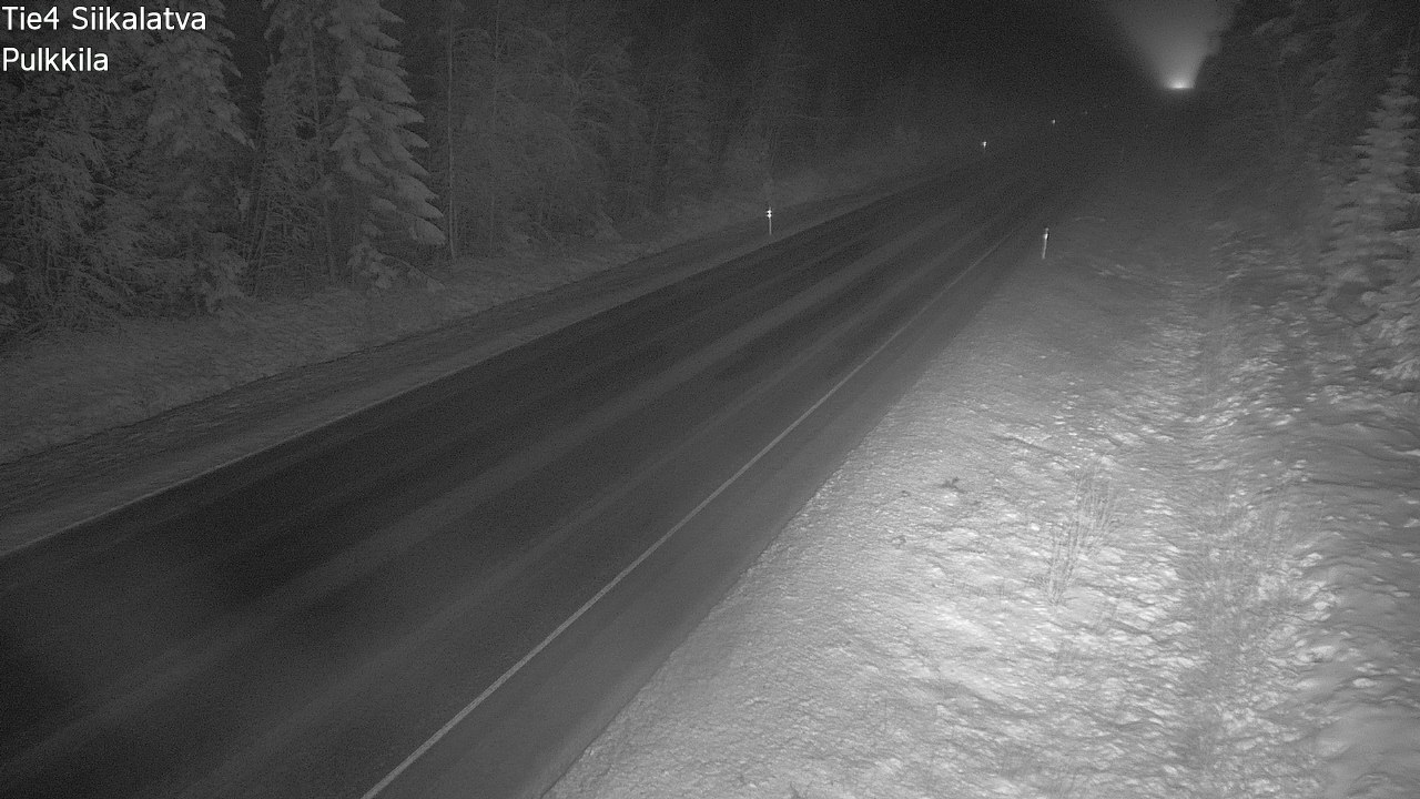 Weather Camera Image Väg 4 Siikalatva, Pulkkila, Siikalatva, Pohjois-Pohjanmaa
