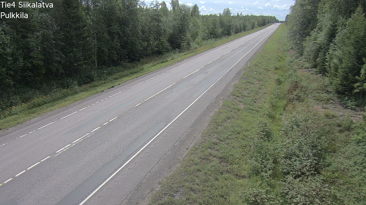Weather Camera Image Road 4 Siikalatva, Pulkkila, Siikalatva, Pohjois-Pohjanmaa